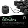 Downhill 20 PC Car Wheel Lug Nut Covers, 17mm Tire