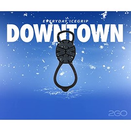 2GO Easy Icegrip Donwtown Forefoot Spikes for Urban Environment, Non-Slip Shoe Spikes, Shoe Claws, Crampons, Snow Spikes, Snow Chains for Shoes, Optimal Grip on Ice & Snow, Size L/XL