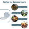 schone Summer Party Paper Plates – 10 Pack 23cm Gingham