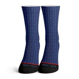 Function - Fook You Pinstripe Fashion Socks