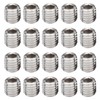 20-Piece Stainless Steel Threaded Inserts, Knurled Insert Nuts, M8 Threaded