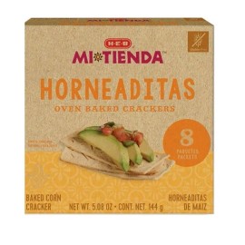 HEB Mi Tienda 4 Boxes - HEB Mi Tienda Horneaditas Oven Baked Corn Crackers Gluten Free