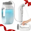Teabelle Portable High Pressure Electric Bidet with 2.5L Water Bottle,