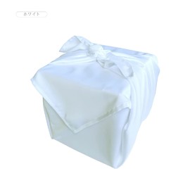 Furoshiki, 43.3 inches (110 cm), 3.5 shaku, Ceremonies, Memorial Services, Funerals, Funerals, Urn Cover, Furoshiki, White, Polyester, Large, Plain (1, White)