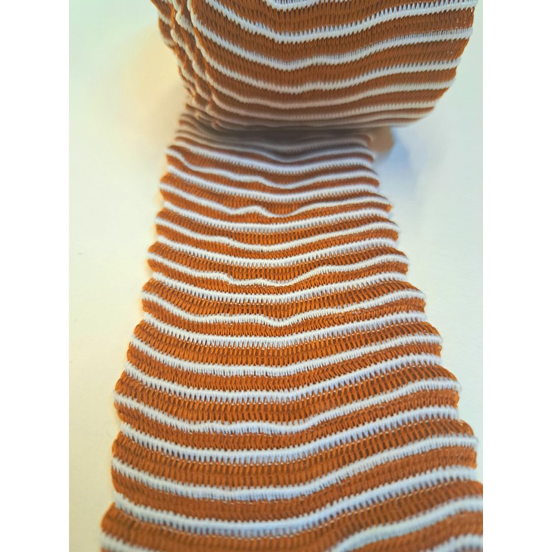 Premium Ham Stocking Ham Net, Calibre 14, Brown/White, 3 Metres,