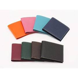 FRUH Folding Wallet, Smart Cowhide Leather, Bifold Wallet, Men's: Wallet-ga-3330991 (Black), Black