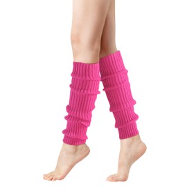 Pleneal Leg Warmers for Women - Leg Warmers 80s Ribbed Knitted leg warmers y2k for Yoga Party Sports Fashion Accessories