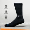 Stance Crossing Paths Crew Socks (Large, Multi)