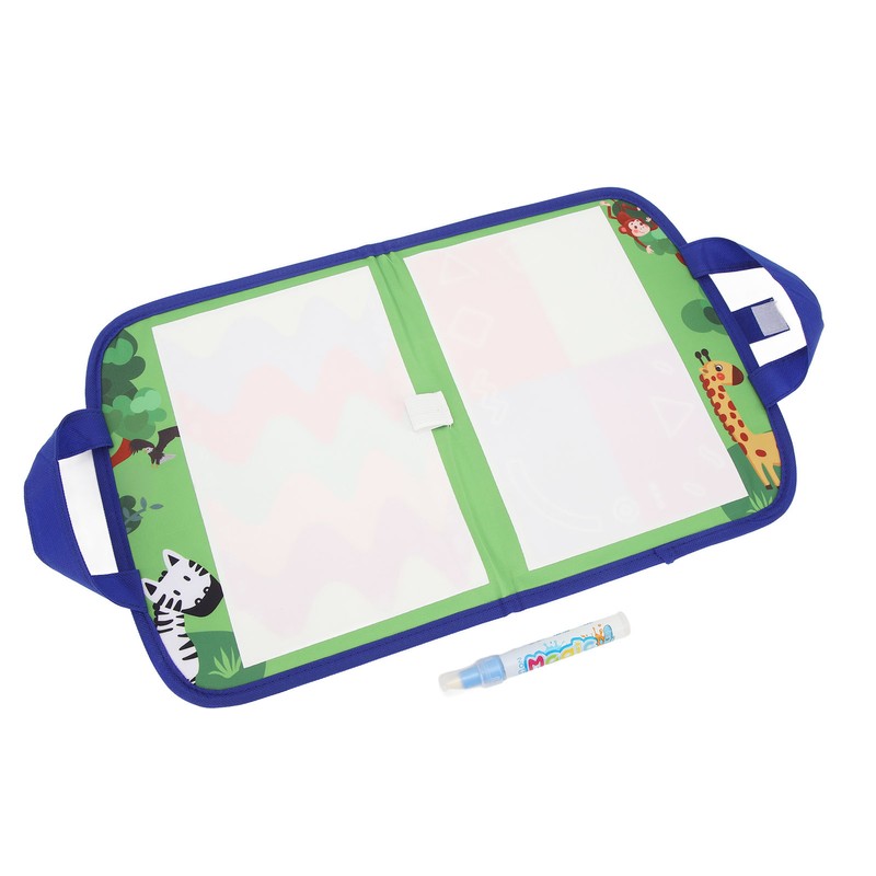 Kids Water Painting Board Portable Handle Reusable Mess Free Educational