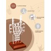 CoolGift Mart Light Up Guitar Pick Holder, Acrylic Rock and