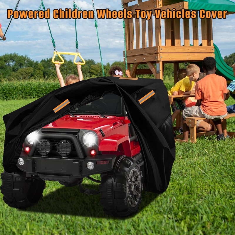 Kids Ride On Toys Car Cover, Waterproof 600D Oxford Fabric