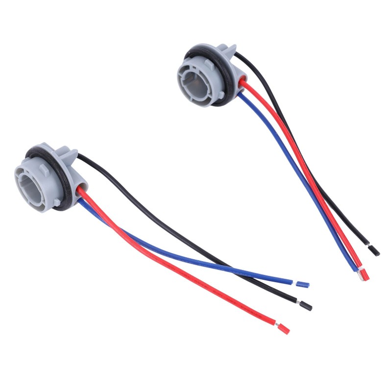 Unbranded 2PCS 1157 2357 LED Pig Tail Plug Stop Brake