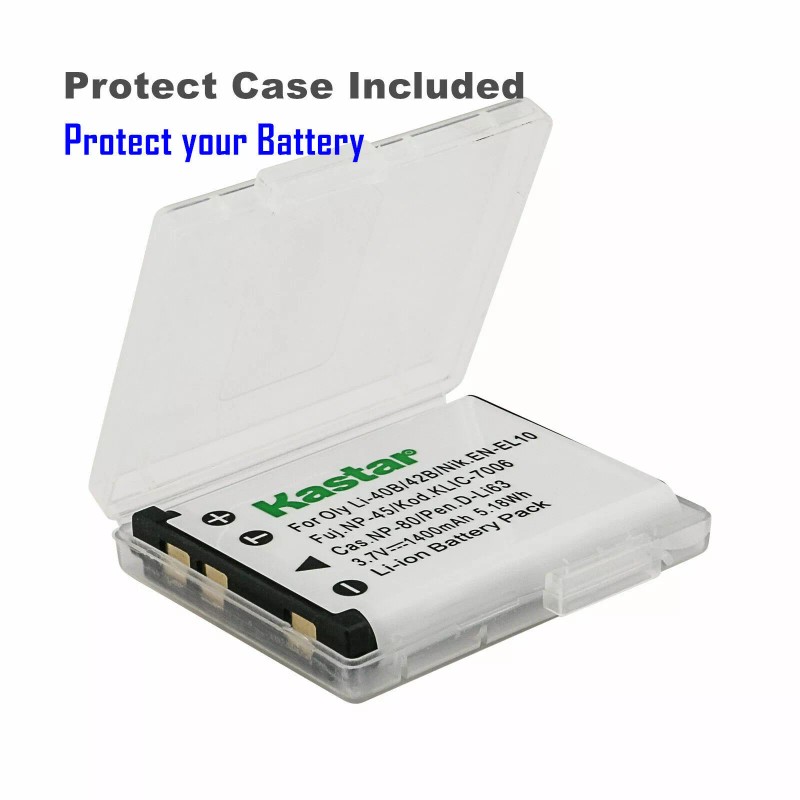 Kastar Wall Charger Battery for Nikon EN-EL10 MH-63 & Nikon