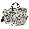 XUWU Goth Bat Quilted Travel Bags Weekender Duffle Bags