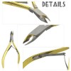 XINMEIWEN 4Pieces Cuticle Trimmer Cuticle Nipper Cuticle Remover Cuticle Cutter