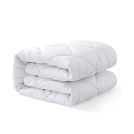 I&S Home Mattress Protector Double Bed, Breathable Quilted Mattress Pad, Stretch Skirt Anti Allergy Quilted Mattress Topper Breathable Fitted Mattress Cover (Double, 137 x 190cm)