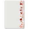 Writing Paper Sets Letter Paper with Envelope, Cherry Blossoms, 50
