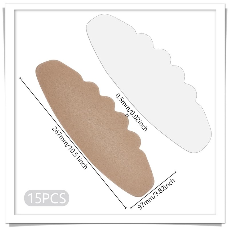 AHANDMAKER 15Pcs Baseball Caps Inserts Shapers, Paper Hat Shaper Insert