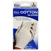 CARA Moisturizing Eczema Cotton Gloves, Large, 1 Pair