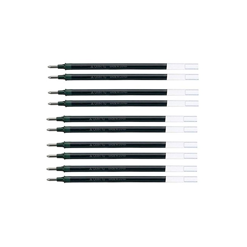 Pack of 10 uni-ball UMR-10 Refills for Gel Impact /