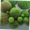 TEHAUX Artificial Moss Topiary Ball Home Decor Fake Moss Ball