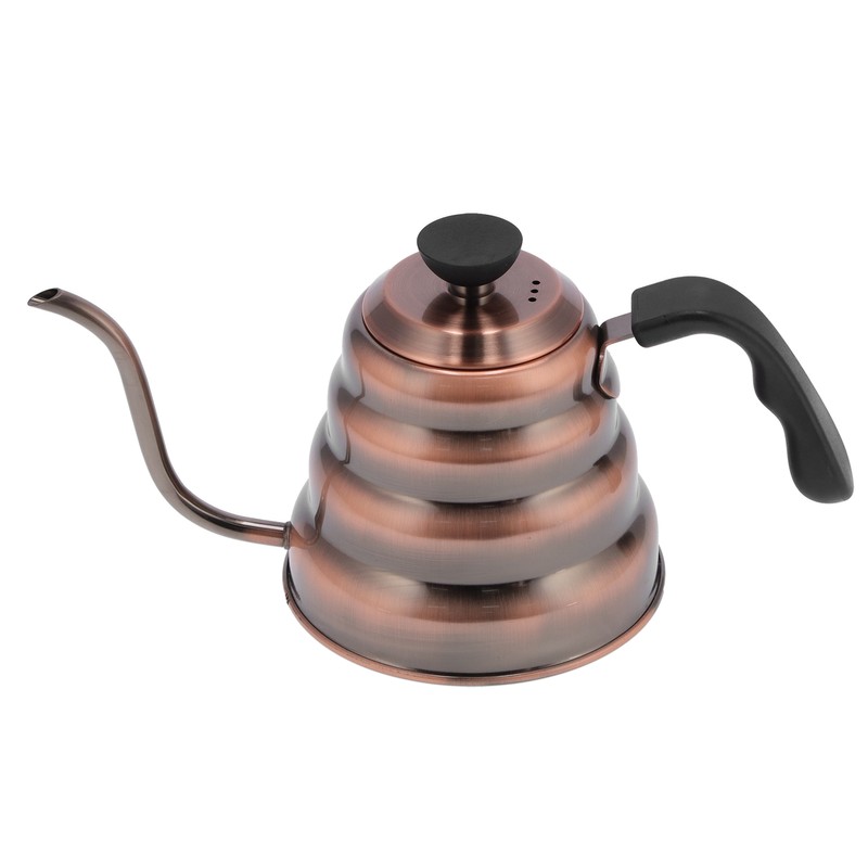 Coffee Pot 304 Stainless Steel Seamless Welding Technology Antirust Gooseneck