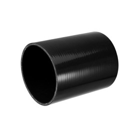 TUCKBOLD 4.5" ID 6" Length 4-Ply Reinforced High Temp Straight Coupler Silicone Reducer Hose Black for Car Intercooler Intake Piping Automotive Parts