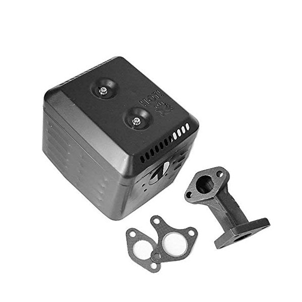Sutmorly Muffler Exhaust Assembly Fits Honda GX340 GX390 11HP &