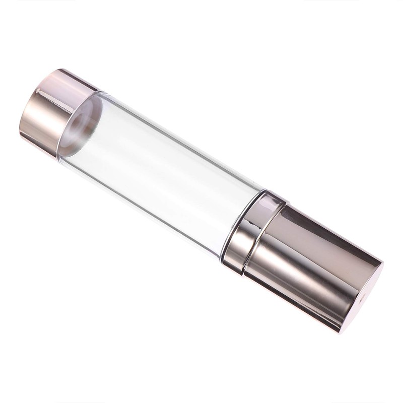 Healifty Refillable Airless Pump Bottle 50 ml Empty Cosmetic Dispenser