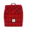 Glen Appin Harris Tweed 'Tummel' Mini Backpack (Colour 102 Red)