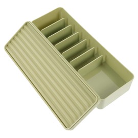 KOMBIUDA 1 PC Multi Grid Cable Storage Box with Lid Stylish Wire Organizer for Desk Home Office Durable Design for Easy Cable Management and Protection Against Dust Accidents for Collecting