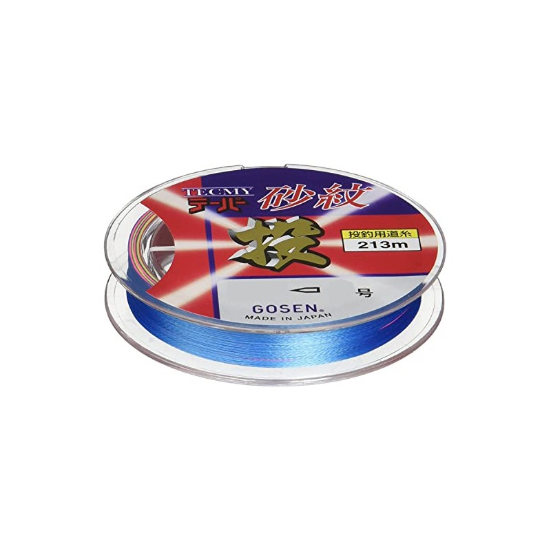 GOSEN TECMY taper yarn SAMON 4 colors 213m #0.8-6 GT6224