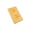 Proops 4 Star Shape Wooden Dapping Doming Block Jewellery Forming