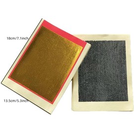 Chinese Joss Paper - Gold and Silver Foil, Pack of 100, Bamboo Paper, for Festivals &Ancestral Worship. ﻿