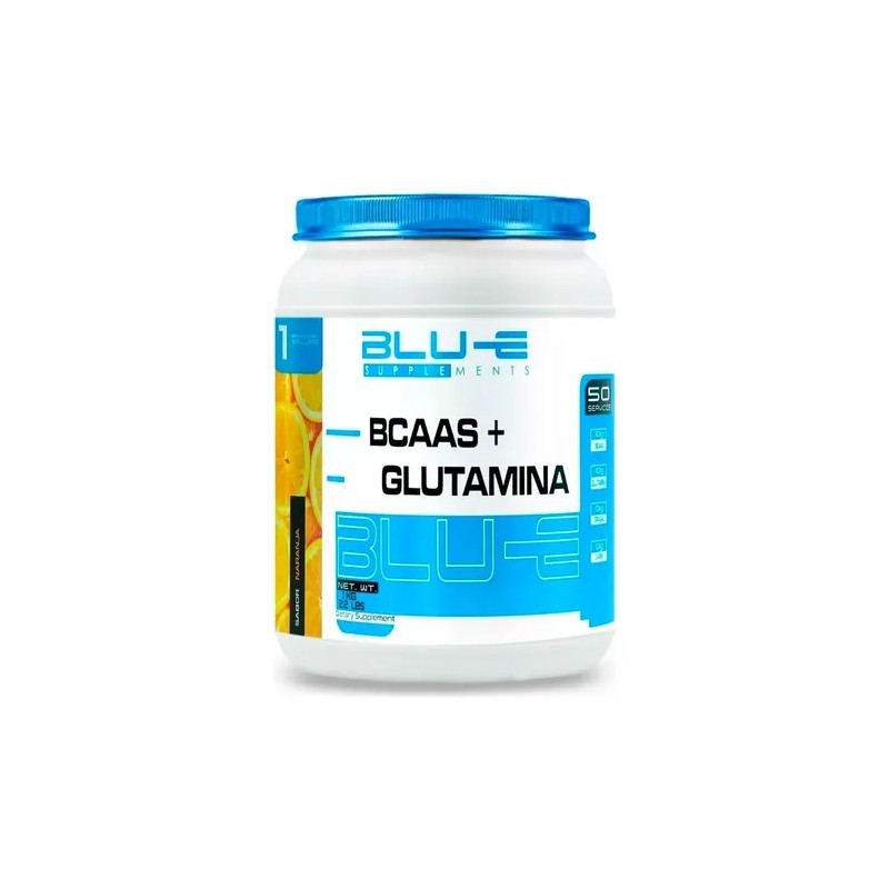 Aminoacidos Bccas +glutamina Blu-e 1kg Varios Sabores