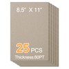 Chipboard Sheets (8.5 Inch x 11 Inch, Pack, 25)