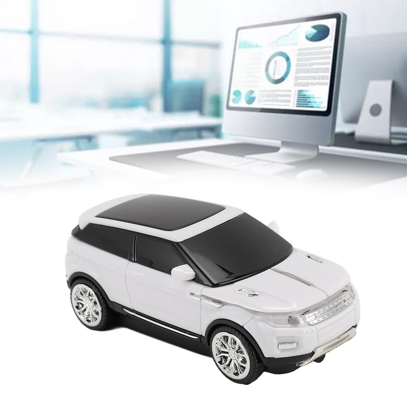 Car Shape Wireless Gaming Mice 2.4GHz 1600 DPI Cool 3D