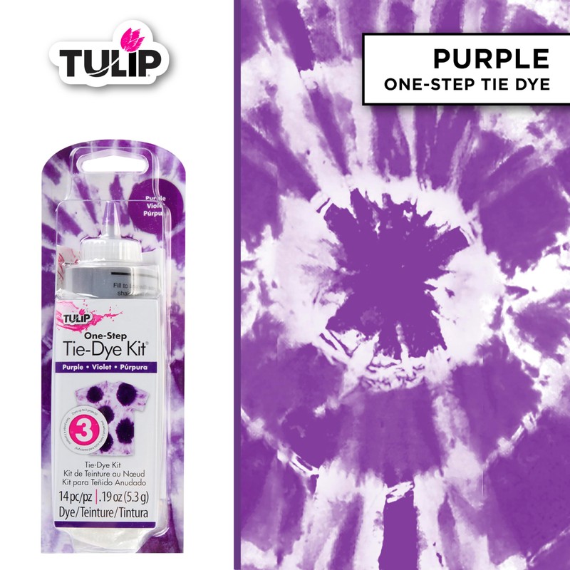 Tulip One-Step Tie-Dye Kit, Permanent Vibrant Dye for Fabric 4