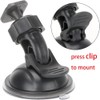 2 pcs Dashcam Suction Cup Mount for Car, Universal Windshield