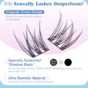 Natural Lash Clusters Kit DIY Lash Extension Kit Wispy Eyelash