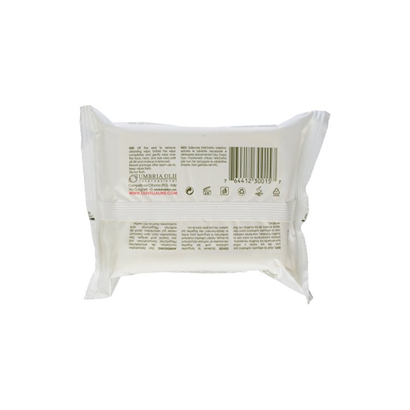 OLIVELLA Cleansing Tissues, 30 Count