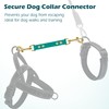 PetBonus Dog Collar Safety Clip, Waterproof Collar Backup Safety Strap