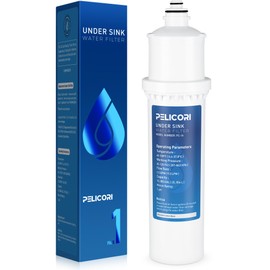PeliCori F.Set.SS-2.5 Water Filter, Replacement Filter Set For SS-2.5 Filter Unit Same As Elf-SS-2.5-R (1 Pack)
