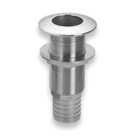Replacement Boat Parts 316 Stainless Steel Thru Hull scupper fits 2" Hose