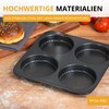 Westmark Burger 32702260 Baking Mould for 4 Burger Buns, Diameter