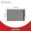 AZDelivery RPi Touch Display HAT 3.5 Inch - Display with