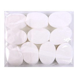 Lurrose Hoja de papel facial desechable de algodón no tejido DIY SPA Cuidado de la piel cosmética hoja de papel facial en forma de zona de ojos 1000 unidades