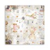 Stamperia Scrapbooking Pad-Romantic Threads, 12 x 12 inches, Multicoloured