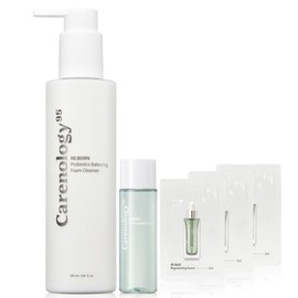 Carenology [Careology] Ribbon Probiotic Balancing Cleansing Foam 195ml / Lactic Acid Bacteria Deep Cleansing/Skin Soothing Foam / [케어놀로지] 리본 프로바이오틱스 밸런싱 클렌징폼 195ml / 유산균 딥클렌징/피부진정폼