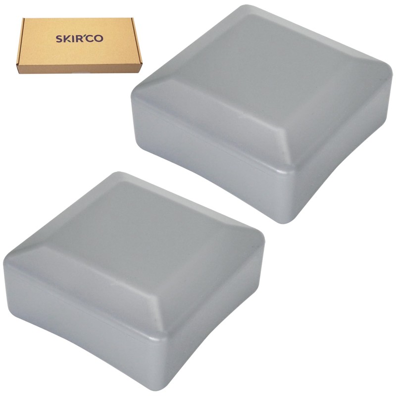 SKIR'CO (2 pieces) fence post caps, square, 80 x 80